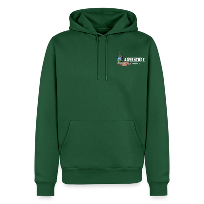 Men’s Premium Hiking / Walking Hoodie - bottle green
