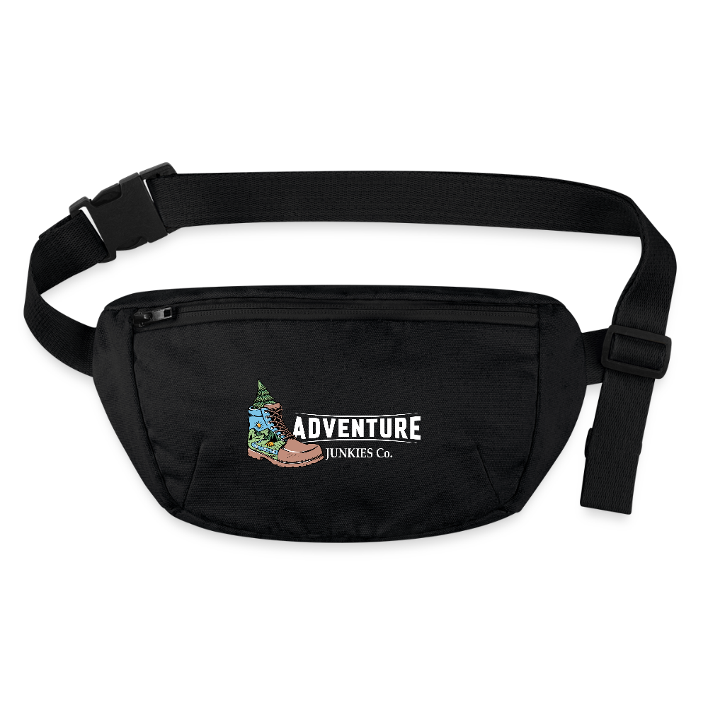 Recycled Hip Bag - black
