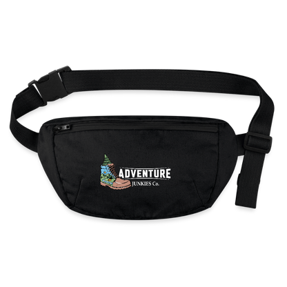 Recycled Hip Bag - black