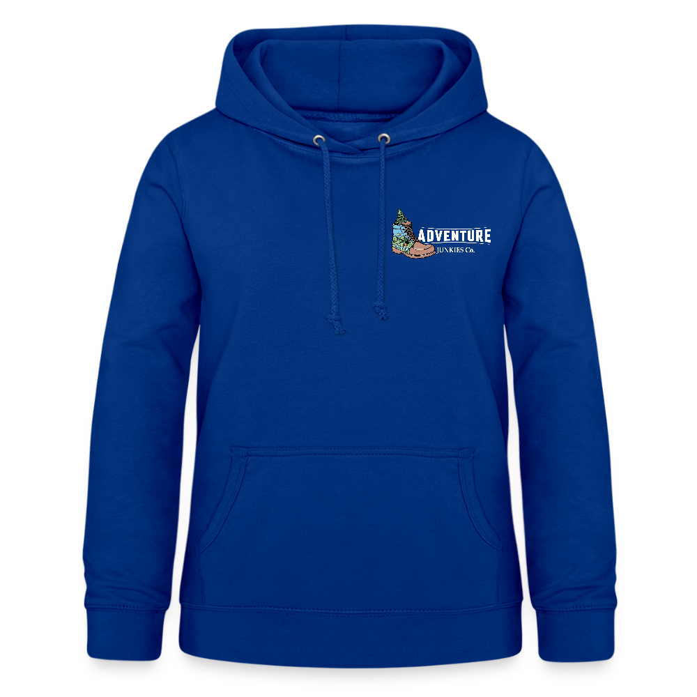 Women's Hoodie Water Adventures - bright royal