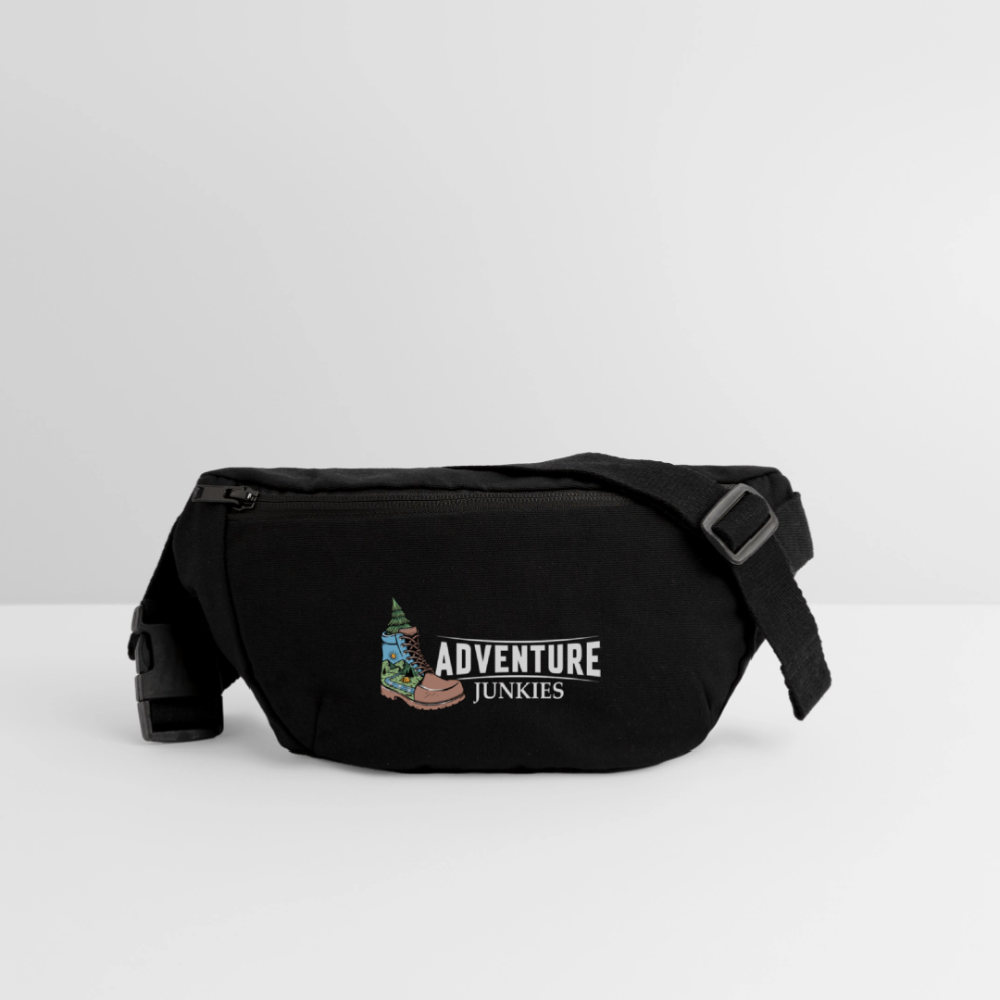 Recycled Hip Bag - black