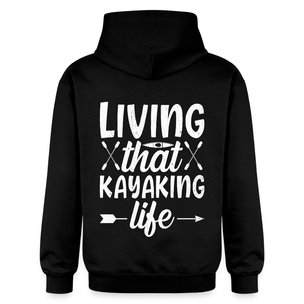Adult Unisex  Midweight Hoodie - black