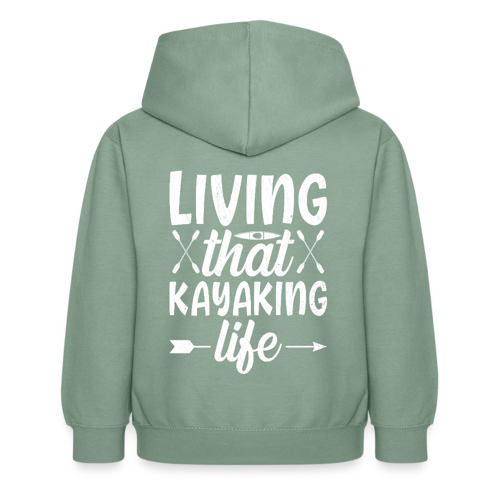 Children's  Unisex Hoodie - steel green