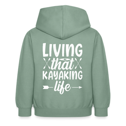 Children's  Unisex Hoodie - steel green