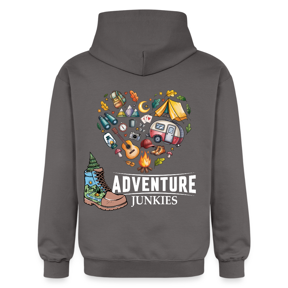 Unisex Midweight Hoodie - dark grey