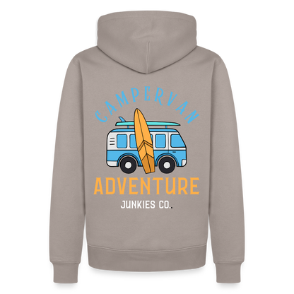 Men’s Premium Camping Hoodie - taupe