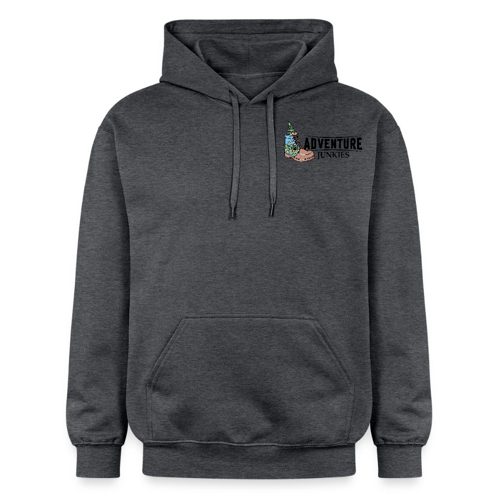 Adult  Unisex Midweight Hoodie - dark heather grey