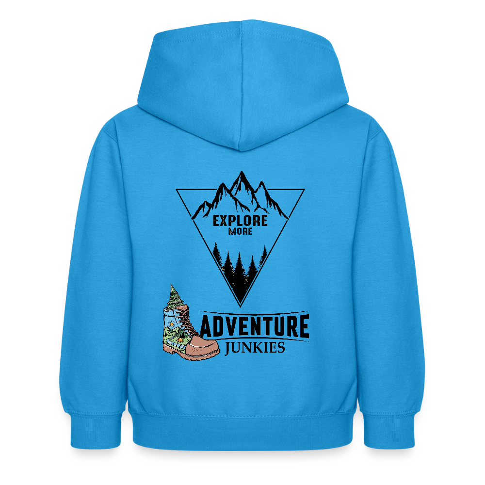 Children's  Unisex Hoodie - sea blue