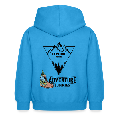 Children's  Unisex Hoodie - sea blue