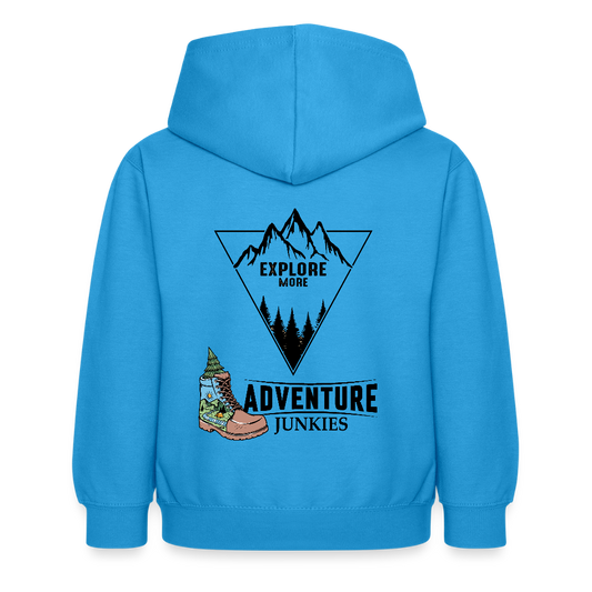Children's  Unisex Hoodie - sea blue