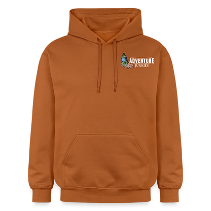 Adult Unisex Midweight Hoodie - Athletic Orange