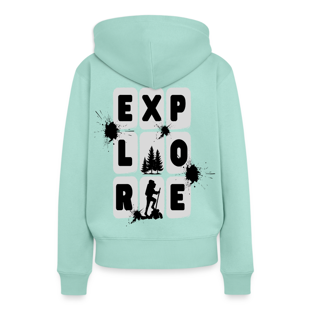Women’s Premium  Hiking / Walking Hoodie - mint 