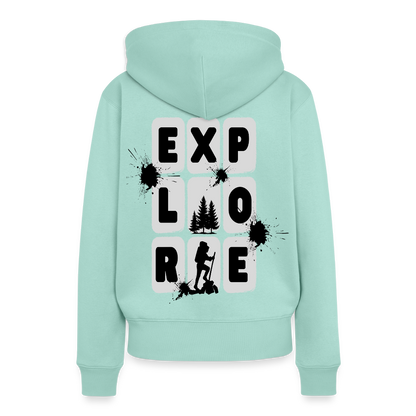 Women’s Premium  Hiking / Walking Hoodie - mint 