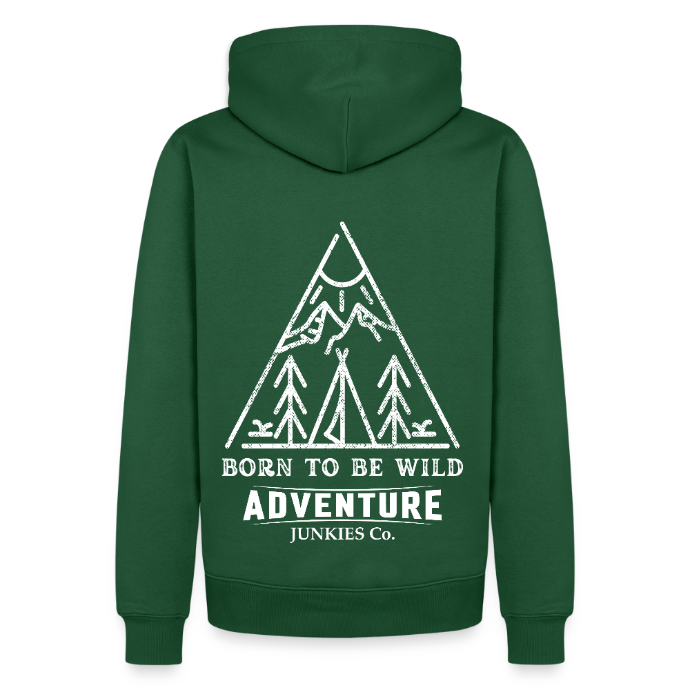 Men’s Premium Hiking / Walking Hoodie - bottle green
