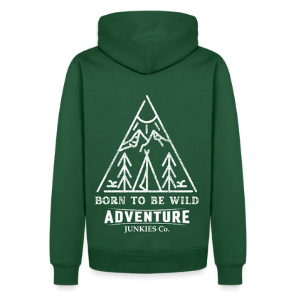 Men’s Premium Hiking / Walking Hoodie - bottle green