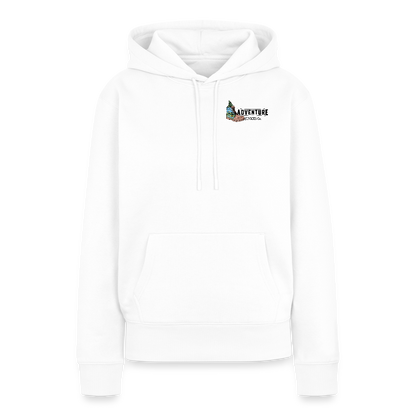 Women’s Premium  Hiking/ Walking Hoodie - white