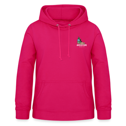 Women's Camping Hoodie - dark pink
