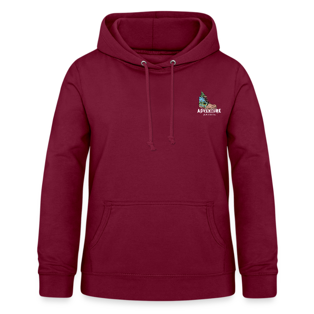 Women's Camping Hoodie - bordeaux