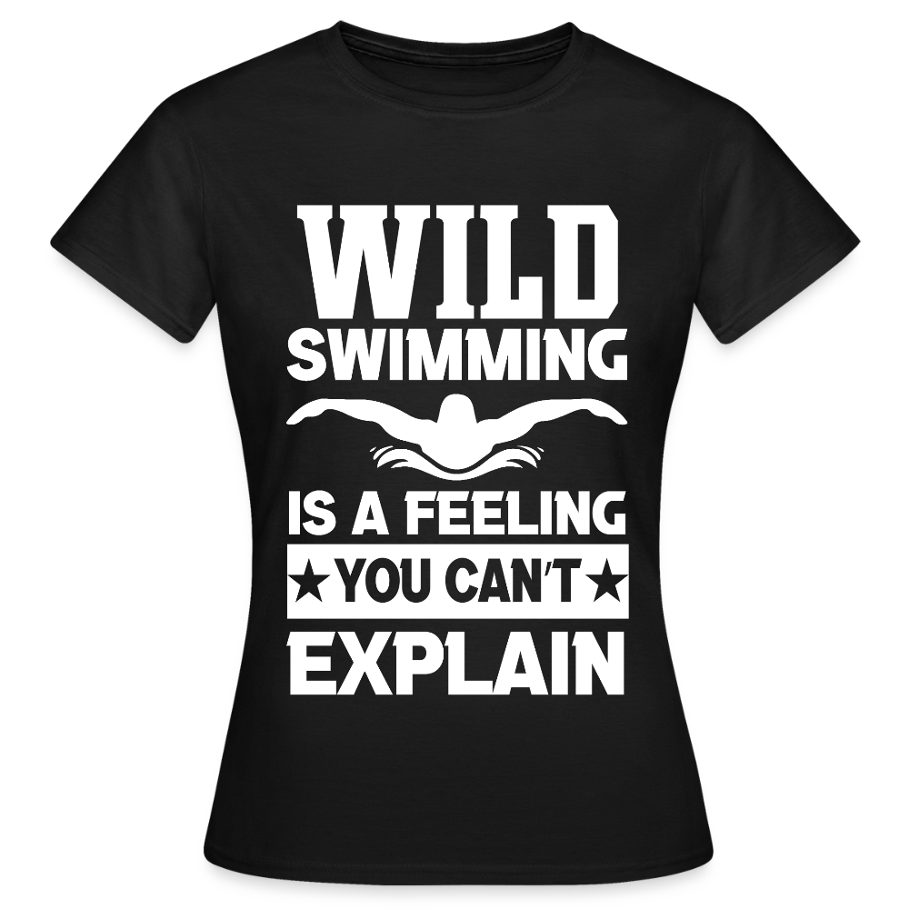 Women's Water Adventure  T-Shirt - black