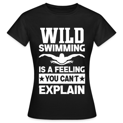 Women's Water Adventure  T-Shirt - black