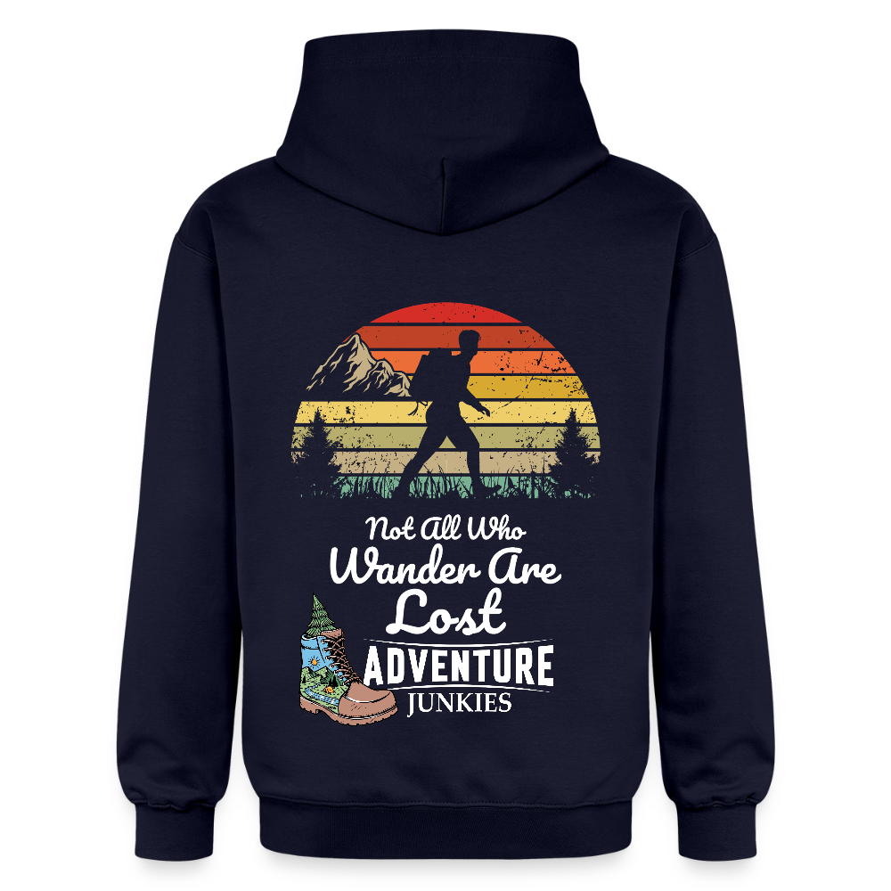 Adult Unisex  Midweight Hoodie - navy