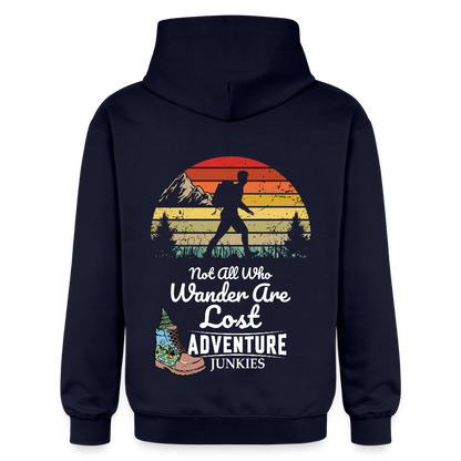 Adult Unisex  Midweight Hoodie - navy