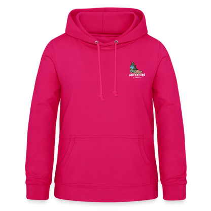 Women's Camping Hoodie - dark pink