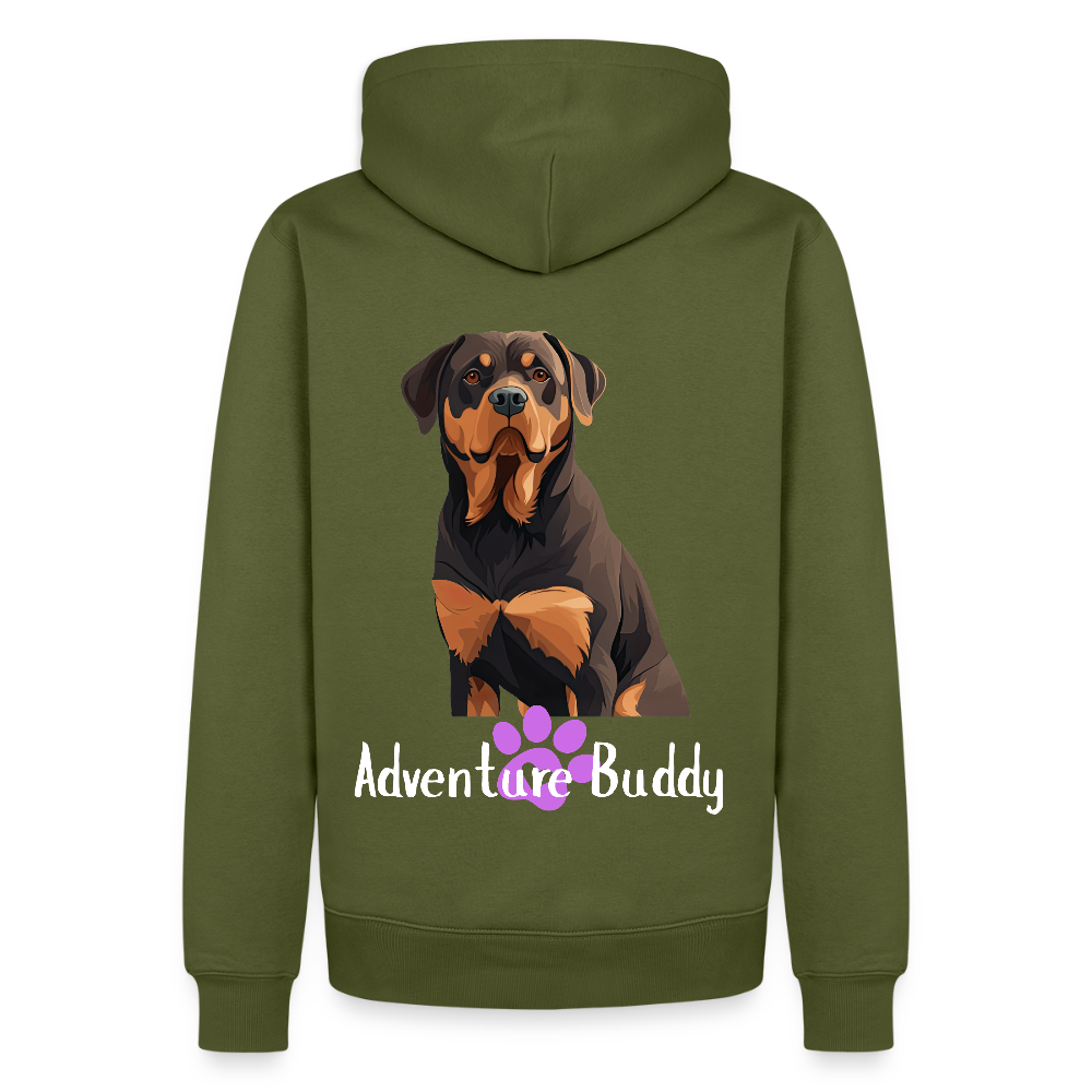 Men’s Premium Pet Girl Hoodie - khaki