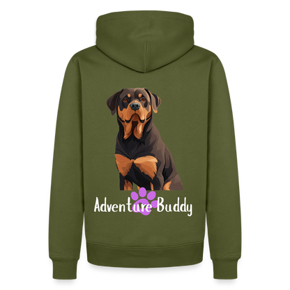 Men’s Premium Pet Girl Hoodie - khaki