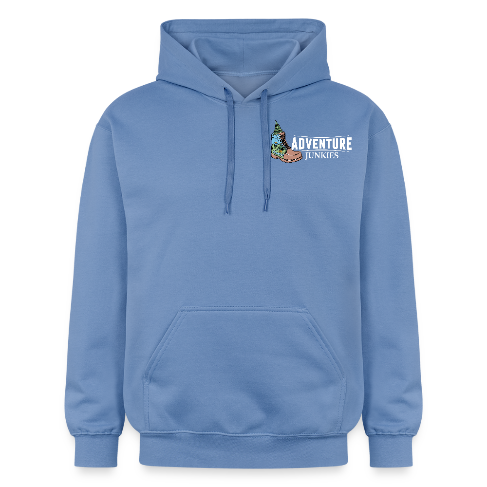 Adult Unisex Midweight Hoodie - carolina blue