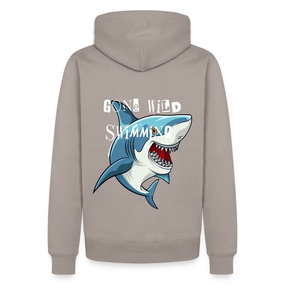 Men’s Premium Water Fun Hoodie - taupe