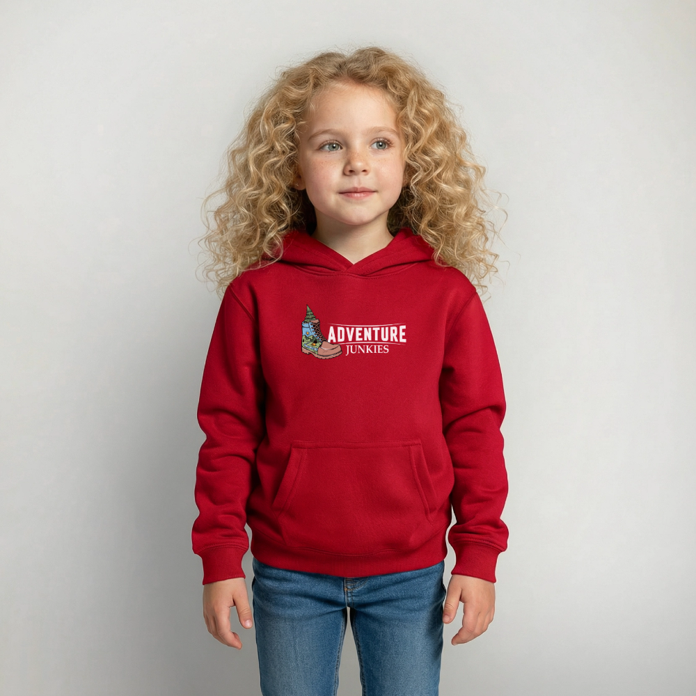 Children's Hoodie - red