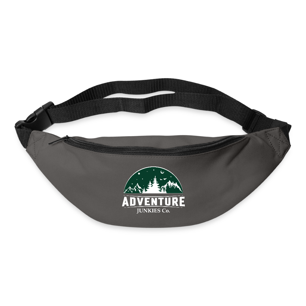 Bum bag Dark Green Logo - graphite grey