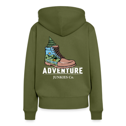 Women’s Premium Hiking / Walking Hoodie - khaki