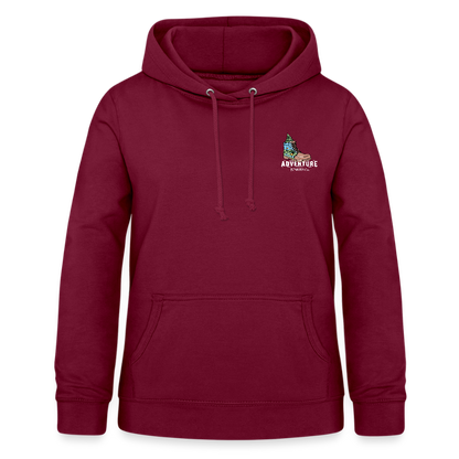 Women's Camping Hoodie - bordeaux