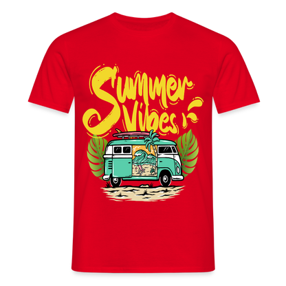 Men's Camping  T-Shirt - red