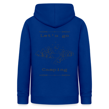 Women's Camping  Hoodie - bright royal