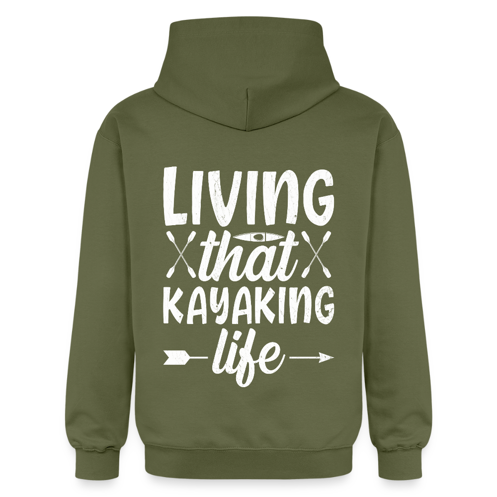Adult Unisex  Midweight Hoodie - military green
