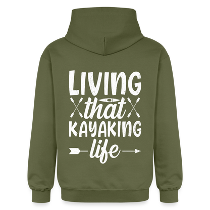 Adult Unisex  Midweight Hoodie - military green