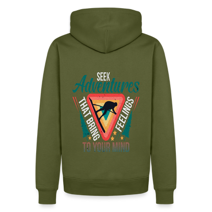 Men’s Premium Hiking / Walking Hoodie - khaki