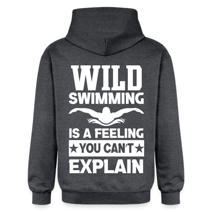 Adult Unisex  Midweight Hoodie - dark heather grey