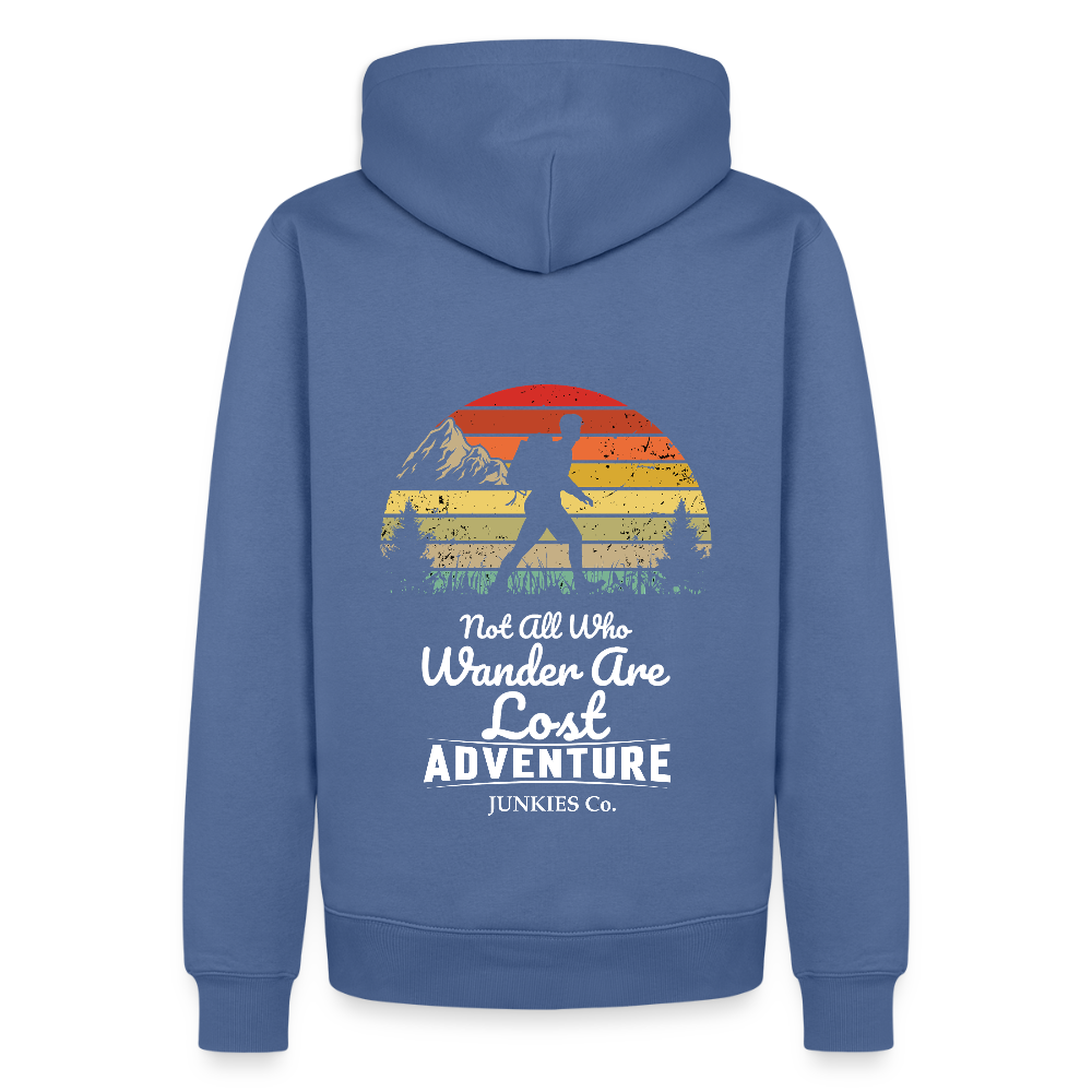 Men’s Premium Hiking /Walking Hoodie - stone blue