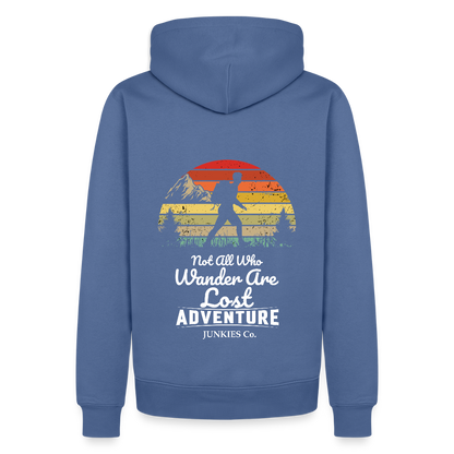 Men’s Premium Hiking /Walking Hoodie - stone blue