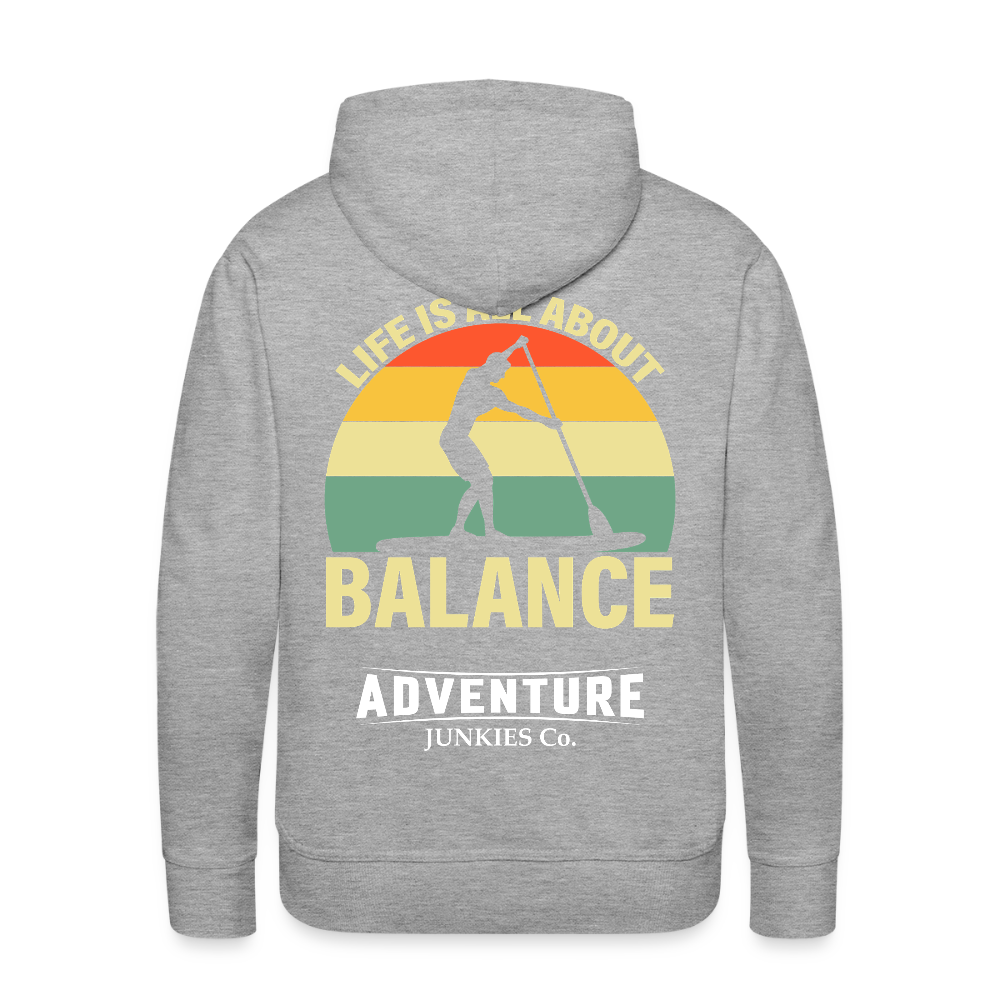 Men’s Premium  Water Fun Hoodie - heather grey