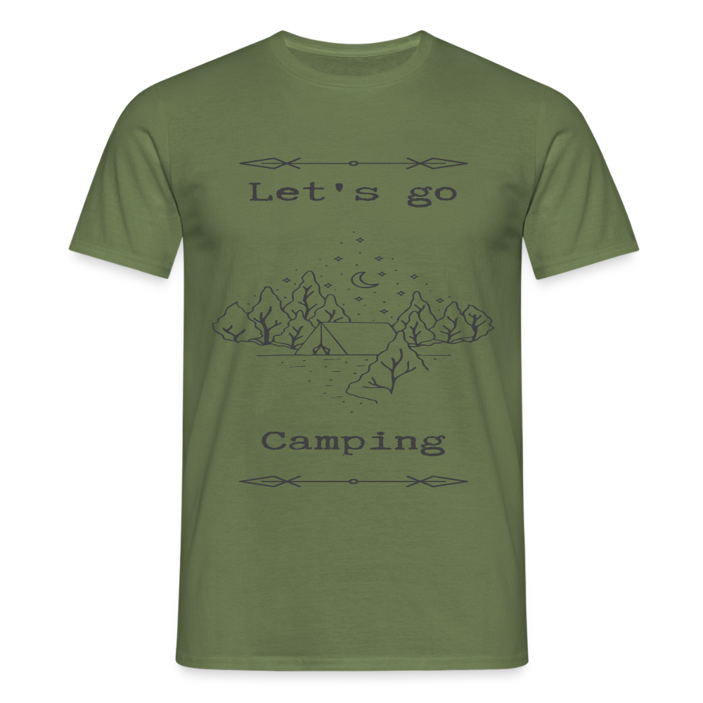 Men's  Camping T-Shirt - military green