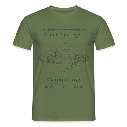 Men's  Camping T-Shirt - military green