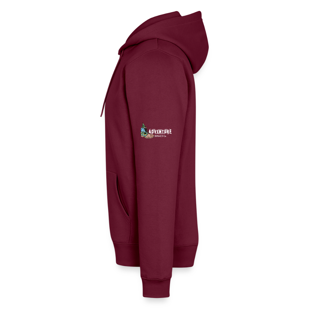 Men’s Premium Camping  Hoodie - burgundy
