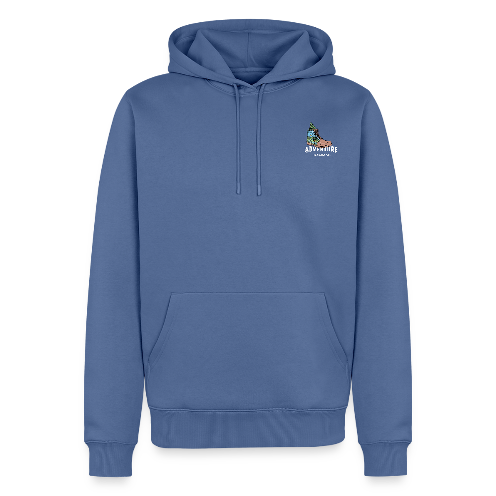 Men’s Premium Camping Hoodies Hoodie - stone blue