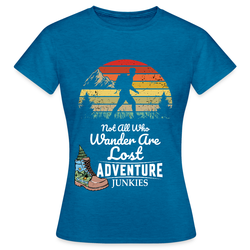 Women's T-Shirt - antique blue sapphire heather