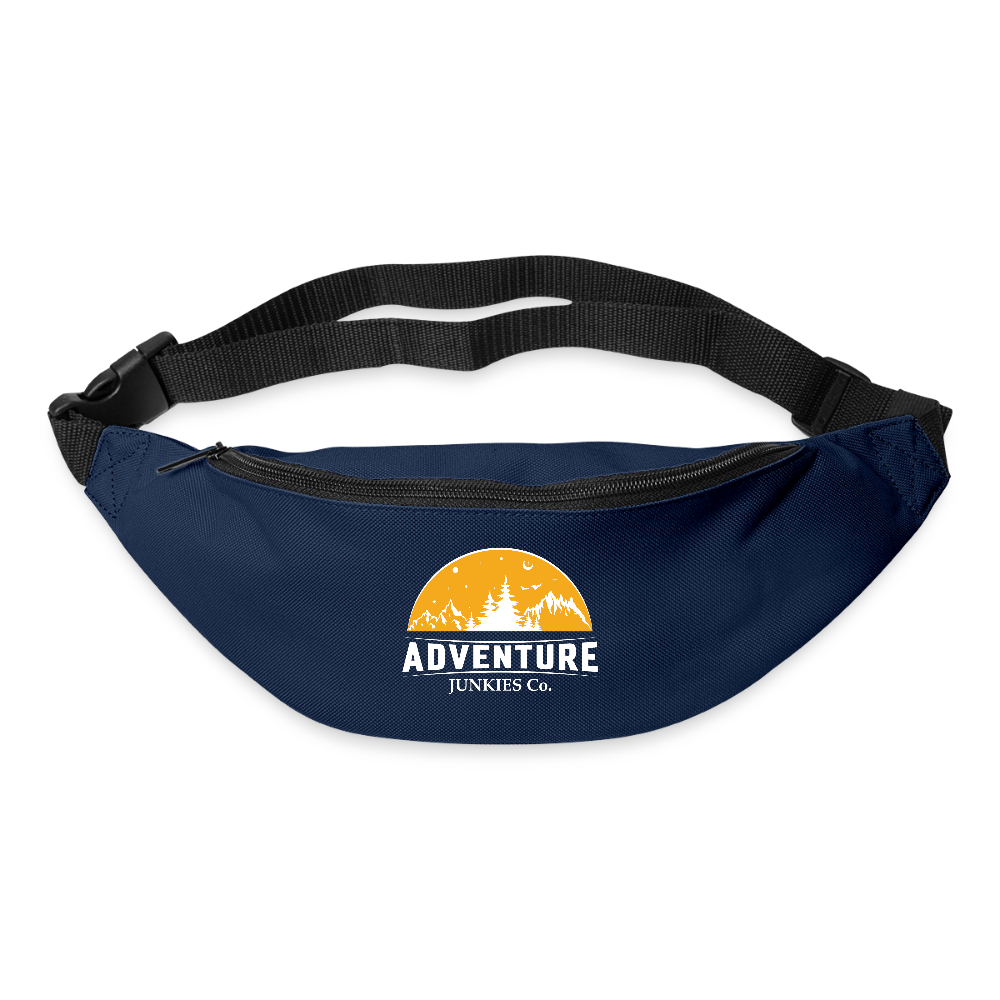 Bum bag Orange Logo - navy